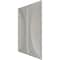 Ekena Millwork 19 5/8in. W x 19 5/8in. H Saturn EnduraWall Decorative 3D Wall Panel Covers 2.67 Sq. Ft. WP20X20SACAC - alternate 4